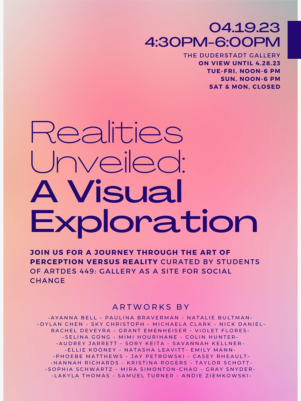 Realities Unveiled: A Visual Exploration – The James and Anne